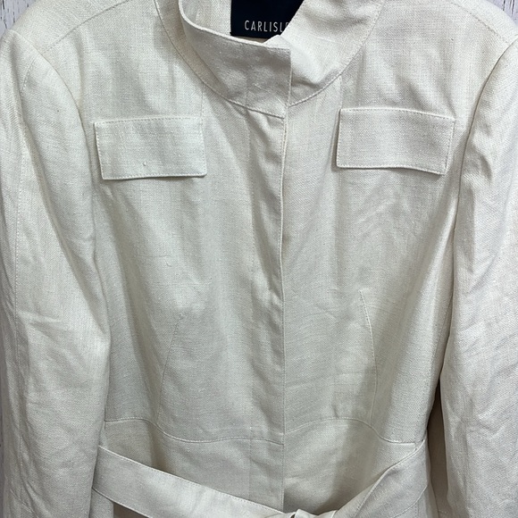 Carlisle 100% Silk Winter White Jacket
Size 16 - Picture 9 of 12